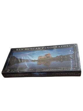 NEW Sealed Eilean Donan Castle Panograph Jigsaw Puzzle Ken Duncan 748 Pieces